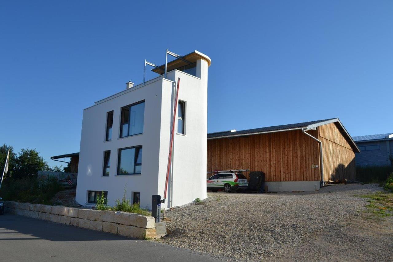 Designerhaus Mit Dachterrasse Villa Nittendorf Bagian luar foto